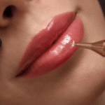 Lip tattoo